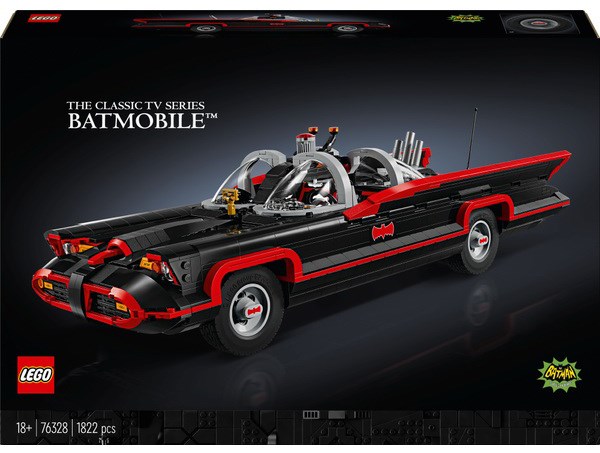 G*2様 【90s~】ANVIL TEAM CHEVY Chevrolet JE First images of 76328 Batman: The Classic TV Series Batmobile